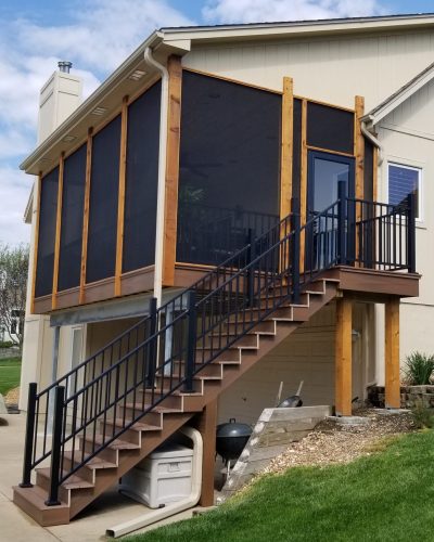 new screened in porch olathe ks