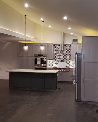 new lighting and fooring in kitchen olathe ks